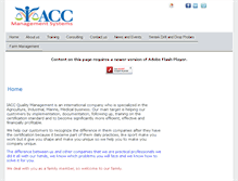 Tablet Screenshot of iacc-eg.com
